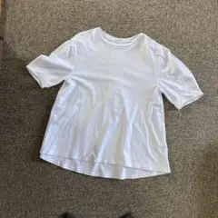 アメリカンホリック　5分丈　ボリューム袖Tシャツ