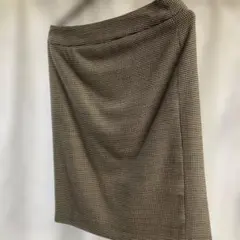 ★ARMANI COLLEZIONI タイトスカート 千鳥格子柄 38のサムネイル
