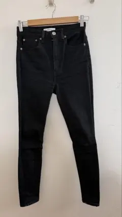 moussy HW Rebirth BLACK SKINNY