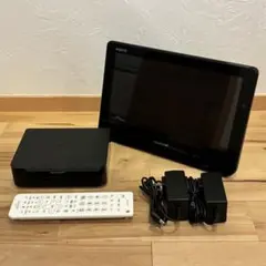 Panasonic ポータブルテレビ HF-MD10A1AH セット - メルカリ