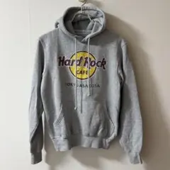 Hard Rock CAFE パーカー グレー 裏起毛　サイズS