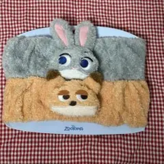 【匿名配送】ズートピア ヘアバンド ニック ジュディ 2個セット