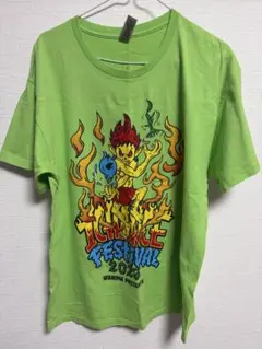 WANIMA ワンチャンフェス 2023 Tシャツ 黄緑 L ライブ バンドT