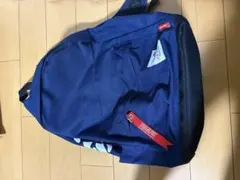 スヌーピー ロゴプリント ネイビーリュック