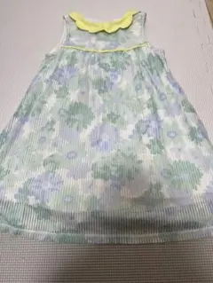 BEBE 花柄 ノースリーブワンピース 100