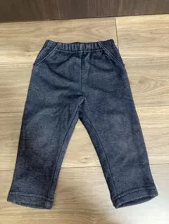 biguette club デニム風裏起毛ズボン 80cm