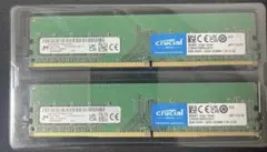 crucial 8GB×2 DDR4 3200MHz メモリ