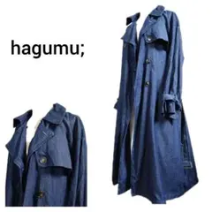 hagumu; デニム トレンチコート