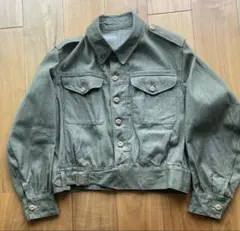 ※GW価格　イギリス軍 1950年代製 ヴィンテージ グリーンデニム ジャケット