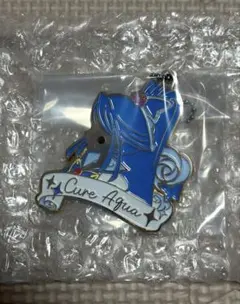 プリキュア 一番くじ F賞 シルエットメタルチャーム キュアアクア