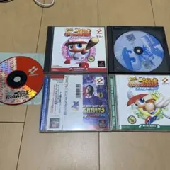 ワールドサッカー ウイニングイレブン3とパワプロ4本のセット