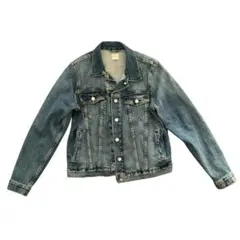 【最終値下】状態良好！GAP デニムジャケット　Lサイズ　大きめサイズジージャン