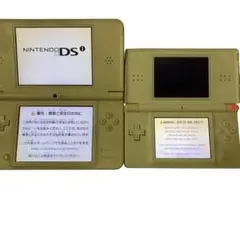 【メ01130-62】ニンテンドー DS Lite DSi LL 2台セット売り