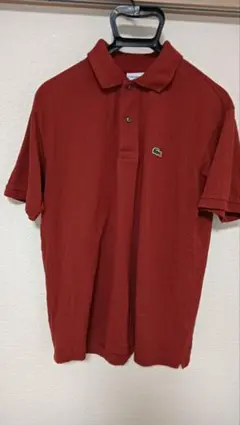 ブラウン ポロシャツ