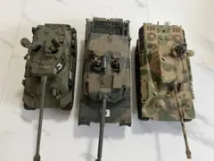 戦車モデル3台セット