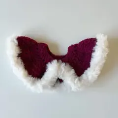 犬・猫ペット用サンタ風クリスマスシュシュスタイ（大）