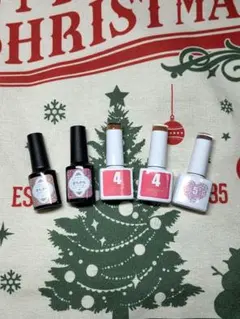 Nail Koubou ジェルネイル 5本セット＋おまけ2個の7個セット