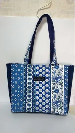 ORCIVAL オーシバル トートバッグ ペイズリー 花柄 総柄 日本製 綿 