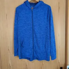 Under Armour HeatGear フルジップフーディ L ブルー
