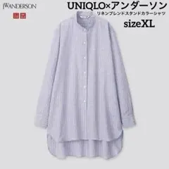 UNIQLO × JWANDERSON リネンブレンドスタンドカラーシャツ XL