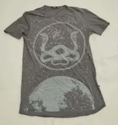 コスチュームナショナル スネークモチーフ グレー Tシャツ