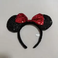 ミニー カチューシャ スパンコール