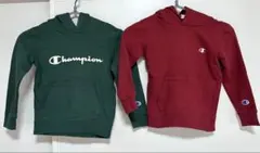 Champion フード付きパーカー 110サイズ 2色セット　美品