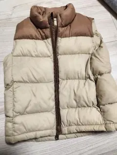 UNIQLO ベスト 80cm ベージュ/ブラウン