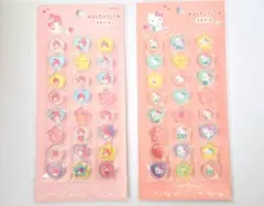 ★正規品★ハローキティ　マイメロディ　おはじきふうシール