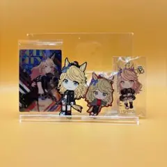 【ウマ娘】ゴールドシチー（ラバーストラップ２個&アクリルキーホルダー&カード）