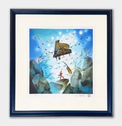 希少 A.P.版】小浦昇 銅版画「MOON LORE II」額裏直筆サイン入 - メルカリ