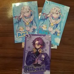 にじさんじデコラモード　ランダムチェキ風カード　渡会雲雀　アルスアルマル