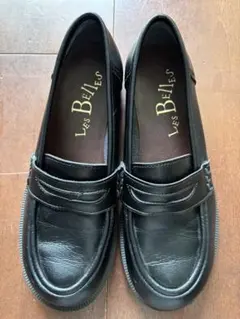 【美品】belle&sofa ローファー　黒　20.5㎝　日本製　キッズ
