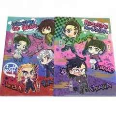 鬼滅の刃 atmos ホログラムクリアファイル 2枚セット