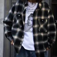 FREAK’S STORE/フリークスストア ダメージ チェックネルシャツのサムネイル