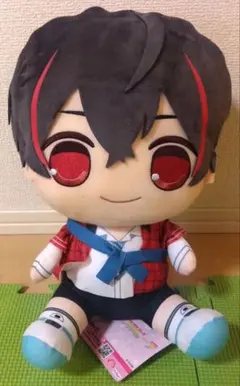 【新品＆タグ付】カラフルピーチ　ゆあんくん　おおきなBIGぬいぐるみ③