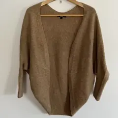 UNIQLO 3D スフレヤーン　カーディガン size S ベージュ　長袖