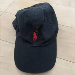 POLO ラルフローレン黒 キャップ