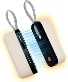 【新品未使用品】充電式カイロ 116g 3秒発熱 PSE認証 4段階温度調節可能