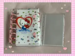 キティちゃん　サンリオ　シール帳　6穴A7サイズ　リフィル10枚入り