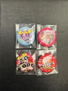 パワーパフガールズ刺繍缶バッジ