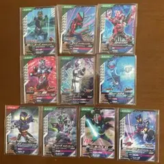 仮面ライダー トレーディングカード 10枚セット