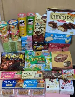 ま*め様 アミューズメント景品　お菓子まとめ売り　ガーナ抹茶チョコ　チョコパイ