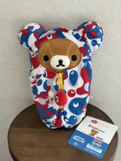リラックマ 大阪万博 ミャクミャクコラボ ぬいぐるみ タグ付き保管品 大サイズ