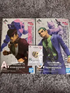 【値下げ】ジョジョ一番くじ　A賞東方仗助 C賞川尻浩作 H賞東方仗助ピンズ