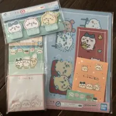 ちいかわ　一番くじ　G賞　ステーショナリー　3点セット