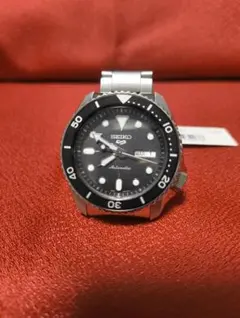 SEIKO/セイコー ５スポーツ 自動巻き デイデイト 裏スケ ウォッチ/腕時計