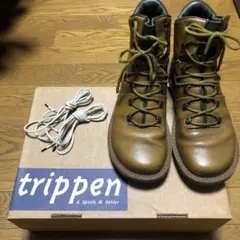 trippen alpin　アルピン　ブラウン　サイズ３８ trippen - 【美品】 trippen / トリッペン | ALPIN PUB アルピン