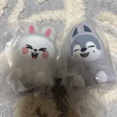 StrayKids SKZOOライトマスコット/ウルフチャンリービット2個セット