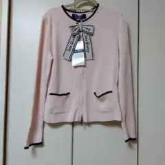 M'S GRACY 長袖カーディガン リボン付き 38のサムネイル